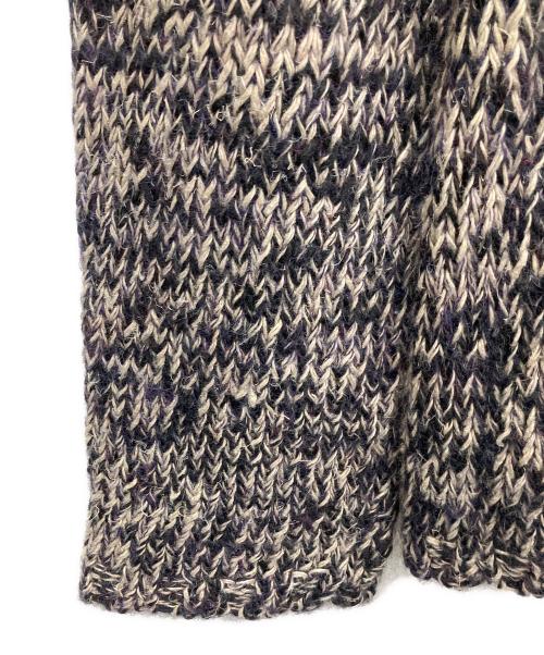 Yohji Yamamoto pour homme（ヨウジヤマモト プールオム）Yohji Yamamoto pour homme (ヨウジヤマモト プールオム) リネン混ニット ブラック サイズ:SIZE3の古着・服飾アイテム