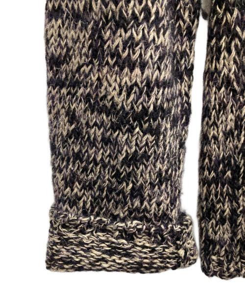 Yohji Yamamoto pour homme（ヨウジヤマモト プールオム）Yohji Yamamoto pour homme (ヨウジヤマモト プールオム) リネン混ニット ブラック サイズ:SIZE3の古着・服飾アイテム