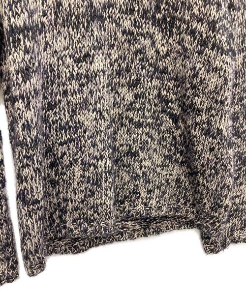 Yohji Yamamoto pour homme（ヨウジヤマモト プールオム）Yohji Yamamoto pour homme (ヨウジヤマモト プールオム) リネン混ニット ブラック サイズ:SIZE3の古着・服飾アイテム