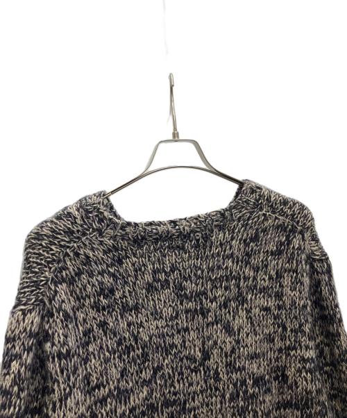 Yohji Yamamoto pour homme（ヨウジヤマモト プールオム）Yohji Yamamoto pour homme (ヨウジヤマモト プールオム) リネン混ニット ブラック サイズ:SIZE3の古着・服飾アイテム