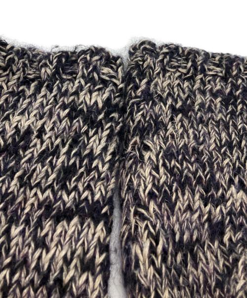 Yohji Yamamoto pour homme（ヨウジヤマモト プールオム）Yohji Yamamoto pour homme (ヨウジヤマモト プールオム) リネン混ニット ブラック サイズ:SIZE3の古着・服飾アイテム