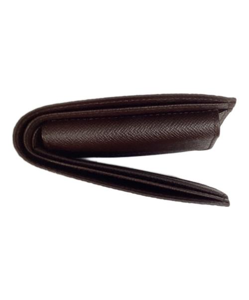 LOUIS VUITTON（ルイ ヴィトン）LOUIS VUITTON (ルイ ヴィトン) ダミエ ポルトフォイユ・マルコ 2つ折り財布 ブラウンの古着・服飾アイテム