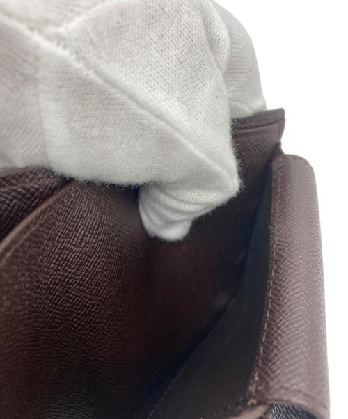 LOUIS VUITTON（ルイ ヴィトン）LOUIS VUITTON (ルイ ヴィトン) ダミエ ポルトフォイユ・マルコ 2つ折り財布 ブラウンの古着・服飾アイテム