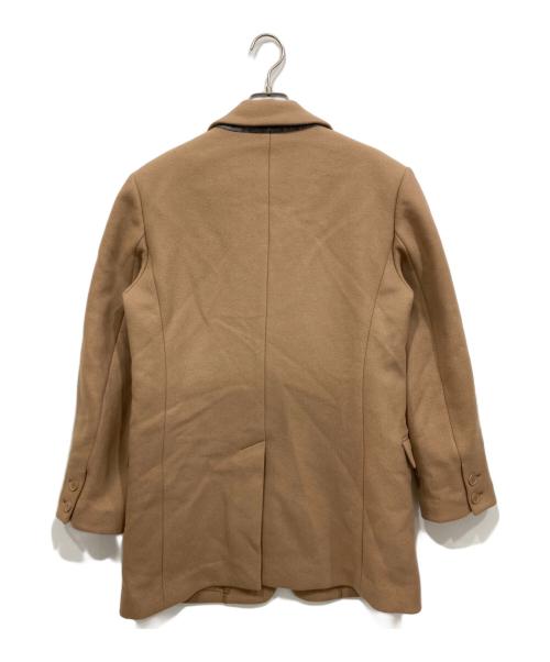 ASTRAET（アストラット）ASTRAET (アストラット) メルトン 2ボタン ベルテッドジャケット ベージュ サイズ:FREEの古着・服飾アイテム
