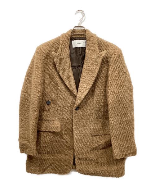 STUDIOUS（ステュディオス）STUDIOUS (ステュディオス) ローヴィングショートコート ブラウン サイズ:FREEの古着・服飾アイテム