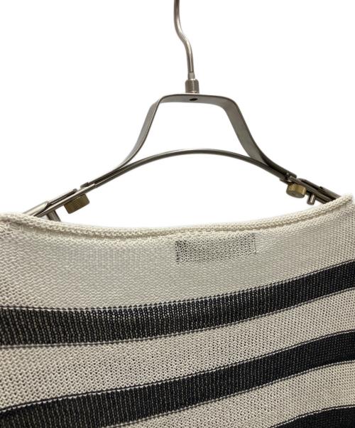 Noble（ノーブル）Noble (ノーブル) ペーパーヤーン裏天竺プルオーバー ベージュ サイズ:-の古着・服飾アイテム