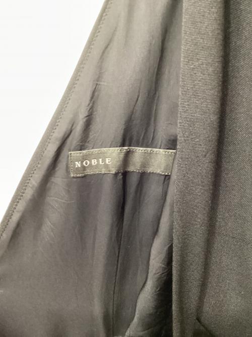 Noble（ノーブル）Noble (ノーブル) ストレートVネックワンピース ブラック サイズ:36の古着・服飾アイテム