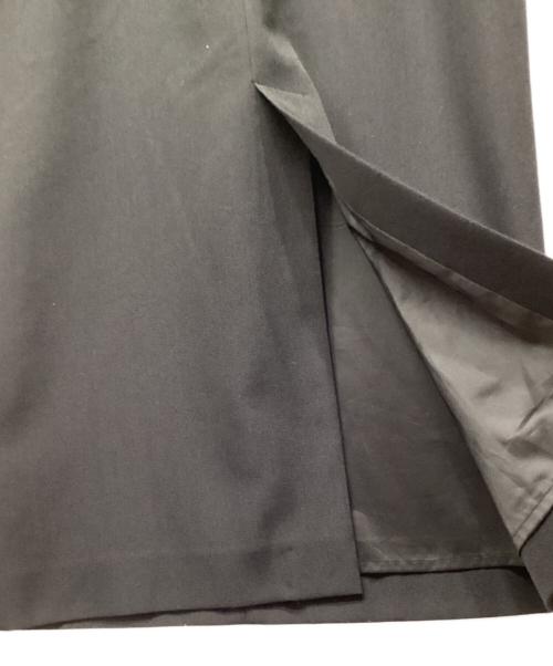 Noble（ノーブル）Noble (ノーブル) ストレートVネックワンピース ブラック サイズ:36の古着・服飾アイテム