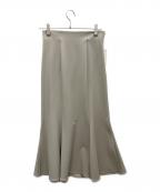 DRESSTERIORドレステリア）の古着「【美シルエット】マーメイドスカート」｜ベージュ