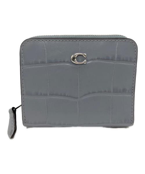 COACH（コーチ）COACH (コーチ) ビルフォールド ウォレット ブルーの古着・服飾アイテム
