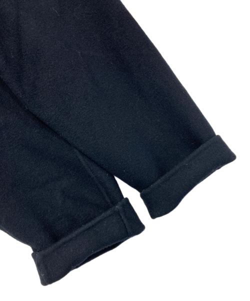 23区（ニジュウサンク）23区 (ニジュウサンク) ウールリバーコート ブラック サイズ:38の古着・服飾アイテム