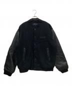 PORT AUTHORITYポートオーソリティ）の古着「スタジャン」｜ブラック