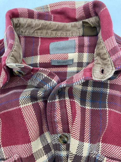 ST JOHN'S BAY（セントジョンズベイ）ST JOHN'S BAY (セントジョンズベイ) チェックネルシャツ レッド サイズ:XLの古着・服飾アイテム