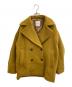 CLANE（クラネ）の古着「OVER LINE DOUBLE COAT」｜イエロー