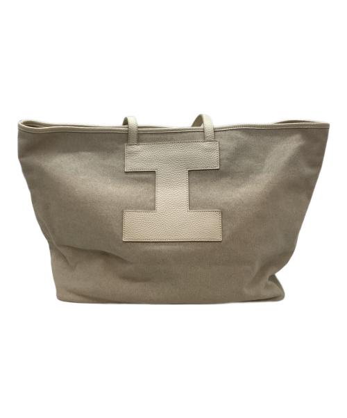 IACUCCI（イアクッチ）IACUCCI (イアクッチ) ソルベットバカンツァ ベージュ×ブラウンの古着・服飾アイテム