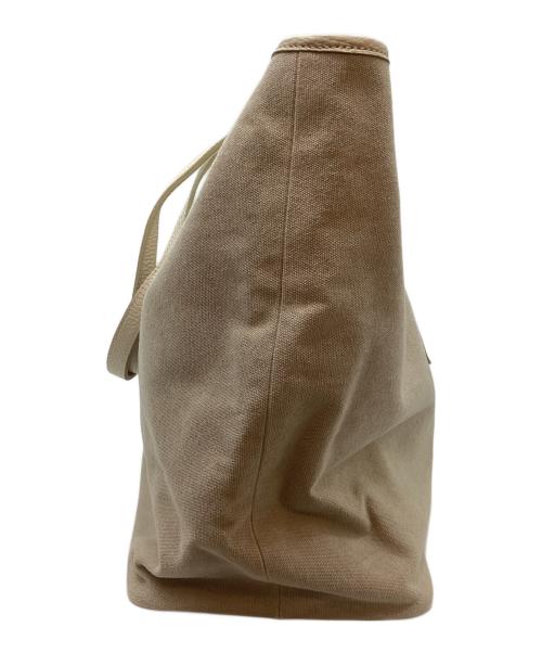 IACUCCI（イアクッチ）IACUCCI (イアクッチ) ソルベットバカンツァ ベージュ×ブラウンの古着・服飾アイテム