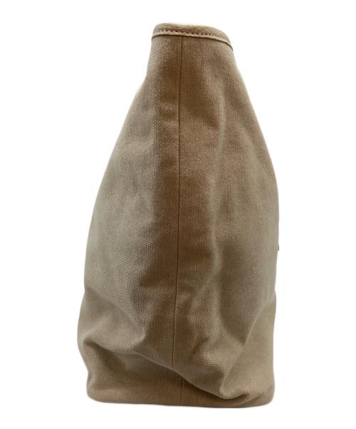 IACUCCI（イアクッチ）IACUCCI (イアクッチ) ソルベットバカンツァ ベージュ×ブラウンの古着・服飾アイテム