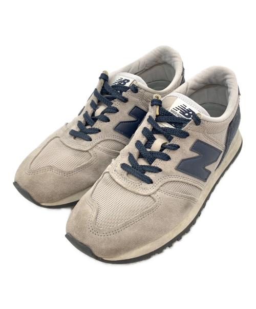 NEW BALANCE（ニューバランス）NEW BALANCE (ニューバランス) スニーカー グレー サイズ:8 1/2Dの古着・服飾アイテム