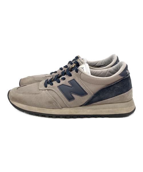 NEW BALANCE（ニューバランス）NEW BALANCE (ニューバランス) スニーカー グレー サイズ:8 1/2Dの古着・服飾アイテム
