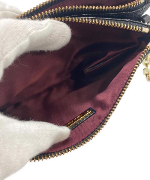 MIU MIU（ミュウミュウ）MIU MIU (ミュウミュウ) ショルダーバッグ ブラックの古着・服飾アイテム