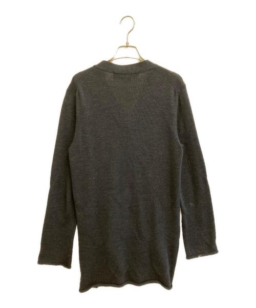 COMME des GARCONS HOMME PLUS（コムデギャルソンオムプリュス）COMME des GARCONS HOMME PLUS (コムデギャルソンオムプリュス) ウールロングカーディガン ネイビー サイズ:Sの古着・服飾アイテム