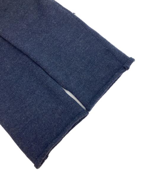 COMME des GARCONS HOMME PLUS（コムデギャルソンオムプリュス）COMME des GARCONS HOMME PLUS (コムデギャルソンオムプリュス) ウールロングカーディガン ネイビー サイズ:Sの古着・服飾アイテム