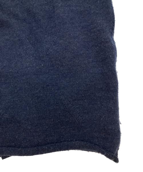 COMME des GARCONS HOMME PLUS（コムデギャルソンオムプリュス）COMME des GARCONS HOMME PLUS (コムデギャルソンオムプリュス) ウールロングカーディガン ネイビー サイズ:Sの古着・服飾アイテム