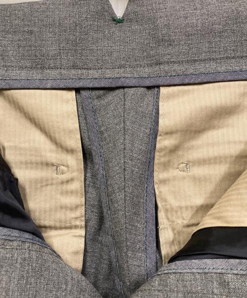 BERWICH（ベルウィッチ）BERWICH (ベルウィッチ) SCOTCHスコッチ ナチュラルストレッチウールメランジトロピカル2インプリーツクロップドパンツ グレー サイズ:SIZE 44の古着・服飾アイテム