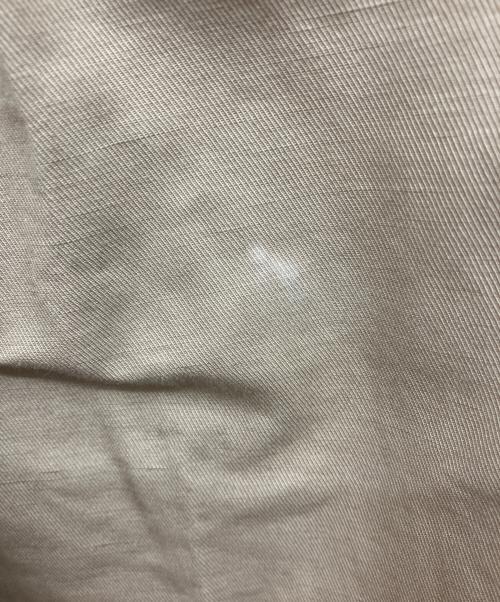 IGARASHI TROUSERS（イガラシ トラウザーズ）IGARASHI TROUSERS (イガラシ トラウザーズ) 2プリーツサイドアジャスタースラックス ベージュ サイズ:46の古着・服飾アイテム