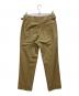 IGARASHI TROUSERS (イガラシ トラウザーズ) 2プリーツサイドアジャスタースラックス ベージュ サイズ:46：7000円