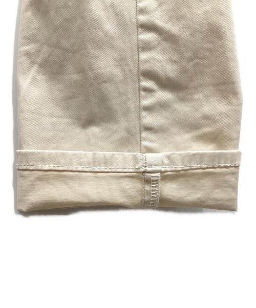 INCOTEX（インコテックス）INCOTEX (インコテックス) ガーメントダイ ストレッチギャバジン テーパードチノ アイボリー サイズ:30の古着・服飾アイテム