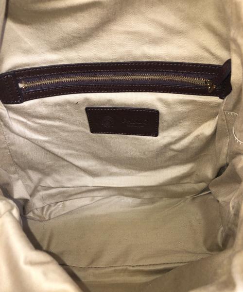 GANZO（ガンゾ）GANZO (ガンゾ) レザーデイパック ブラウンの古着・服飾アイテム