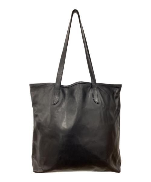 GANZO（ガンゾ）GANZO (ガンゾ) SACCHETTO4 レザートートバッグ ブラックの古着・服飾アイテム