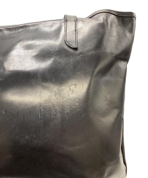 GANZO（ガンゾ）GANZO (ガンゾ) SACCHETTO4 レザートートバッグ ブラックの古着・服飾アイテム