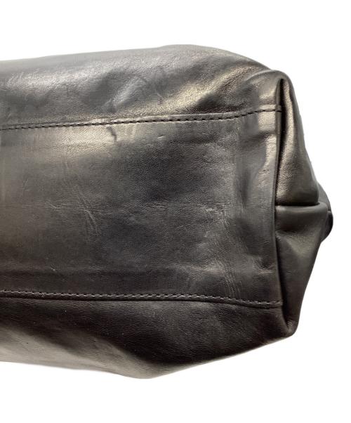 GANZO（ガンゾ）GANZO (ガンゾ) SACCHETTO4 レザートートバッグ ブラックの古着・服飾アイテム