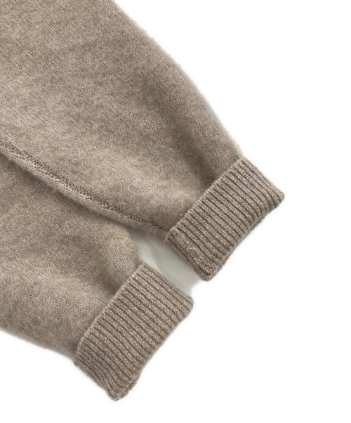 CASHIMERE by ARROW57.（カシミヤバイアローゴーナナ）CASHIMERE by ARROW57. (カシミヤバイアローゴーナナ) C.HOO カシミヤニットパーカー ベージュ サイズ:XSの古着・服飾アイテム