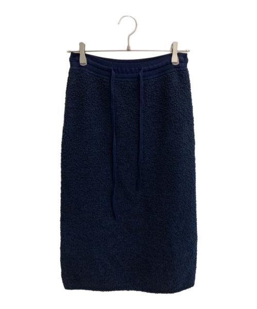 DRAWER（ドゥロワー）DRAWER (ドゥロワー) ニットタイトスカート ネイビー サイズ:1の古着・服飾アイテム