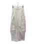 MAISON SPECIAL（メゾンスペシャル）の古着「Satin Cargo Pants」｜ホワイト