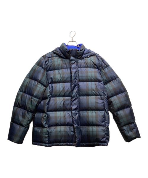 BROOKS BROTHERS（ブルックスブラザーズ）BROOKS BROTHERS (ブルックスブラザーズ) ポリエステルダウンショートパッファーコート ネイビー サイズ:XLの古着・服飾アイテム