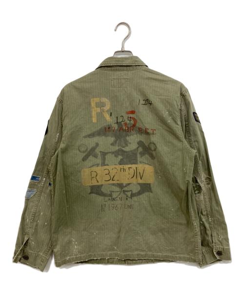 POLO COUNTRY（ポロカントリー）POLO COUNTRY (ポロカントリー) MILITARY JACKET カーキ サイズ:Mの古着・服飾アイテム