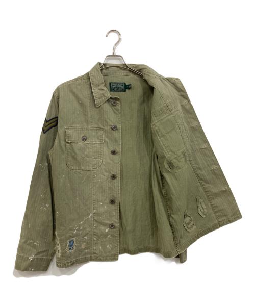 POLO COUNTRY（ポロカントリー）POLO COUNTRY (ポロカントリー) MILITARY JACKET カーキ サイズ:Mの古着・服飾アイテム