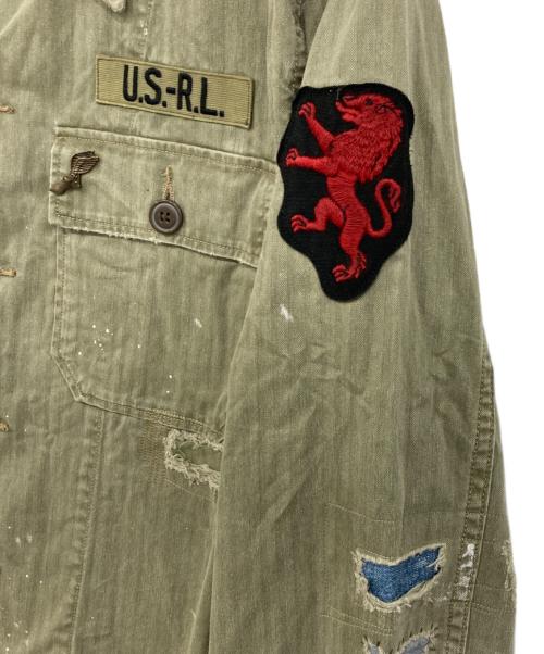 POLO COUNTRY（ポロカントリー）POLO COUNTRY (ポロカントリー) MILITARY JACKET カーキ サイズ:Mの古着・服飾アイテム