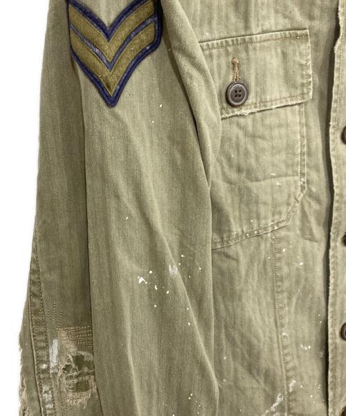 POLO COUNTRY（ポロカントリー）POLO COUNTRY (ポロカントリー) MILITARY JACKET カーキ サイズ:Mの古着・服飾アイテム