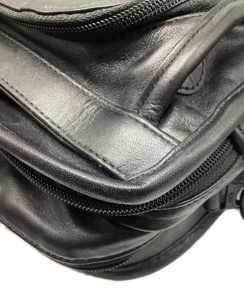 TUMI（トゥミ）TUMI (トゥミ) TUMI DH ALPHA T-PASS レザーブリーフケース ブラックの古着・服飾アイテム