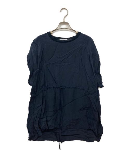 ticca（ティッカ）TICCA (ティッカ) ノースリーブブラウス ネイビー サイズ:Freeの古着・服飾アイテム