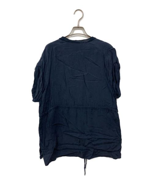 ticca（ティッカ）TICCA (ティッカ) ノースリーブブラウス ネイビー サイズ:Freeの古着・服飾アイテム