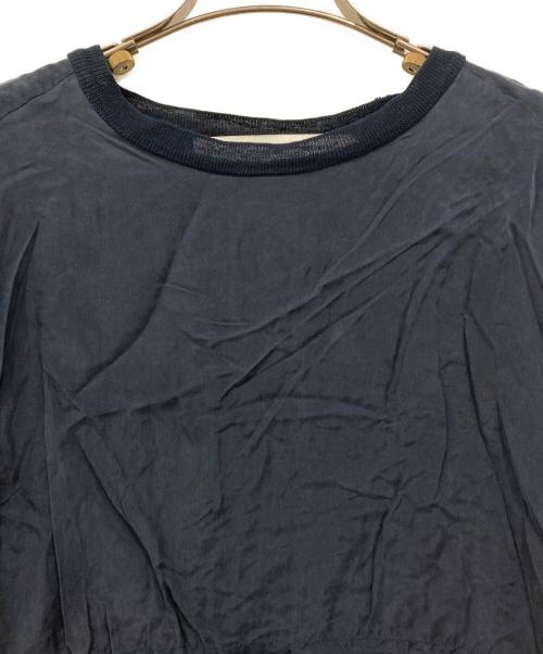 ticca（ティッカ）TICCA (ティッカ) ノースリーブブラウス ネイビー サイズ:Freeの古着・服飾アイテム