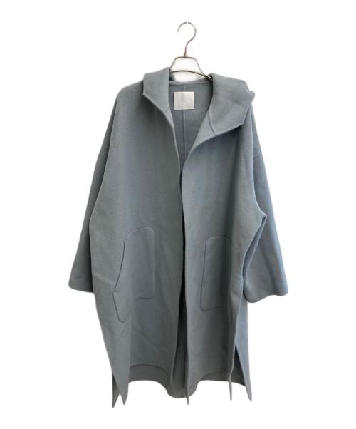 GALLARDA GALANTE（ガリャルダガランテ）GALLARDA GALANTE (ガリャルダガランテ) カシミヤポンチョコート ブルー サイズ:freeの古着・服飾アイテム
