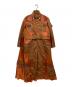 sacai（サカイ）の古着「padded panelled dress」｜ブラウン