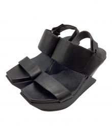 UNITED NUDE（ユナイテッドヌード）の古着「Delta Wedge Sandal / デルタ ウェッジ サンダル」｜ブラック